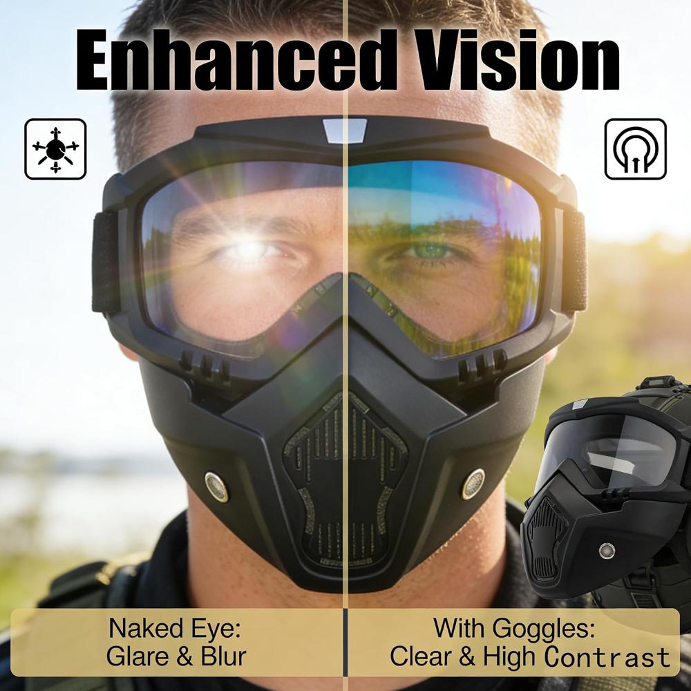 Bike Goggle Mask