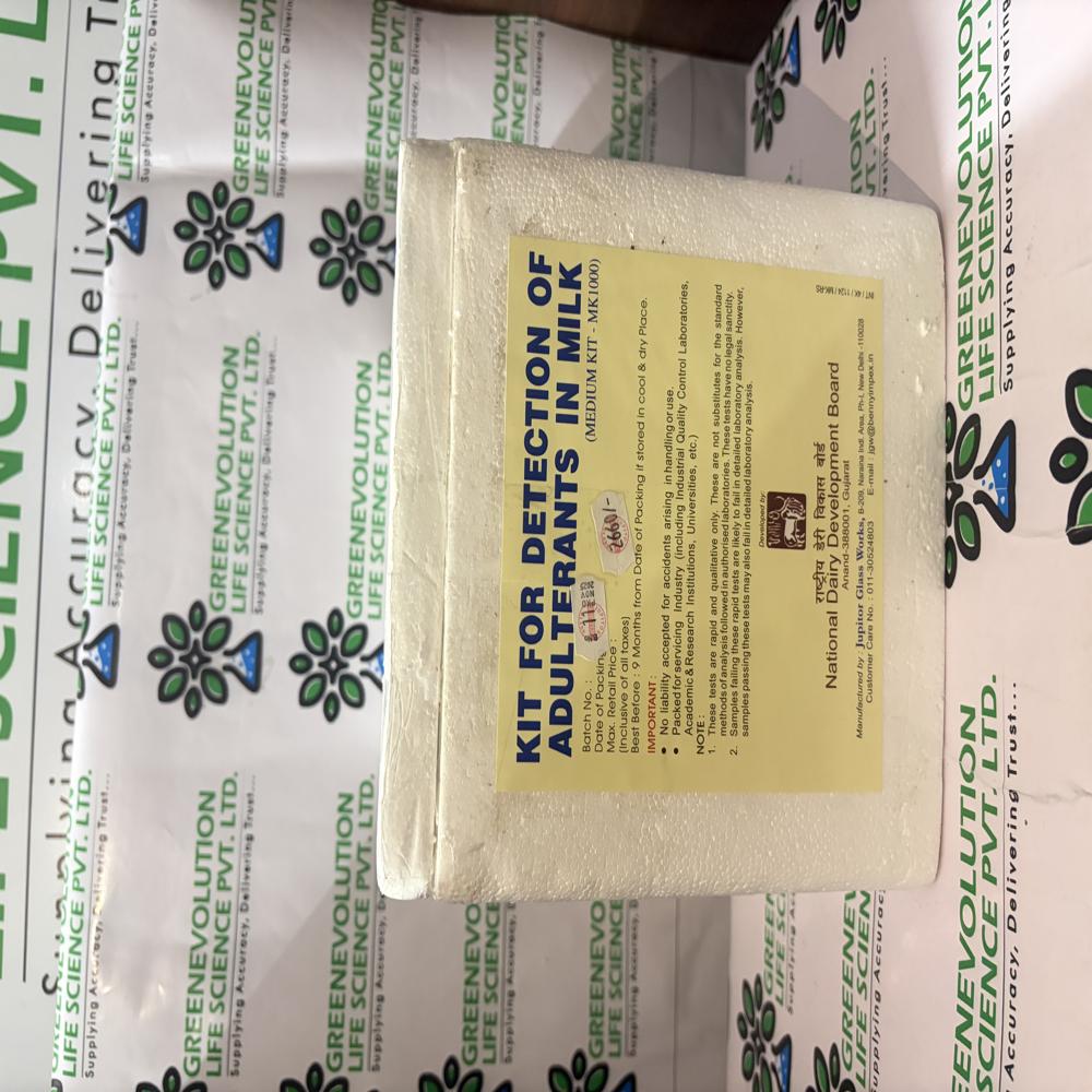 Nddb Milk Adulteration Test Kit Large Size
