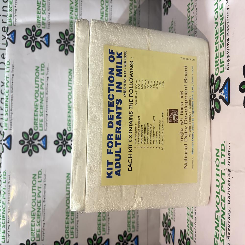 Nddb Milk Adulteration Test Kit Large Size
