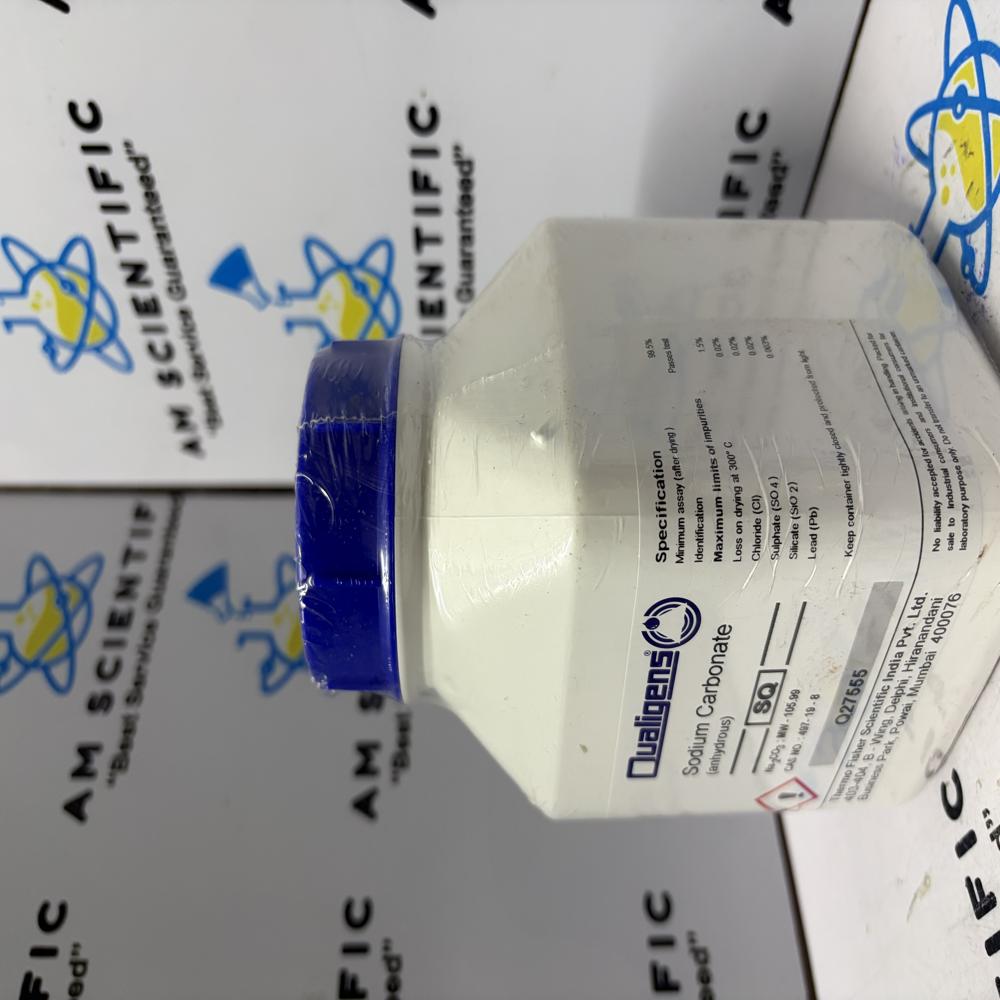 Sodium Carbonate Anhydrous SQ Qualigens 500g 
