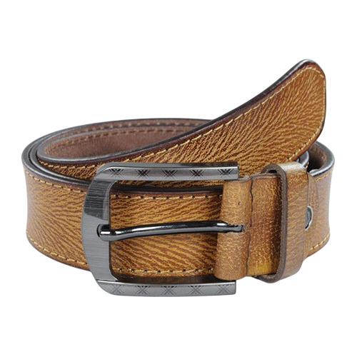 Brown Grain Hand Finished Leather Belt