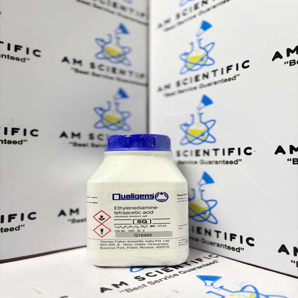 EDTA Disodium Salt SQ 500g Qualigens