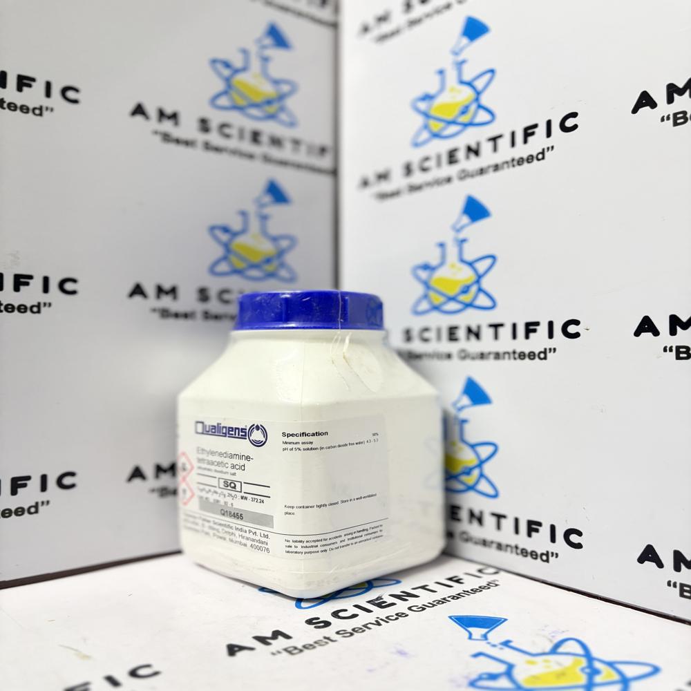 EDTA Disodium Salt SQ 500g Qualigens