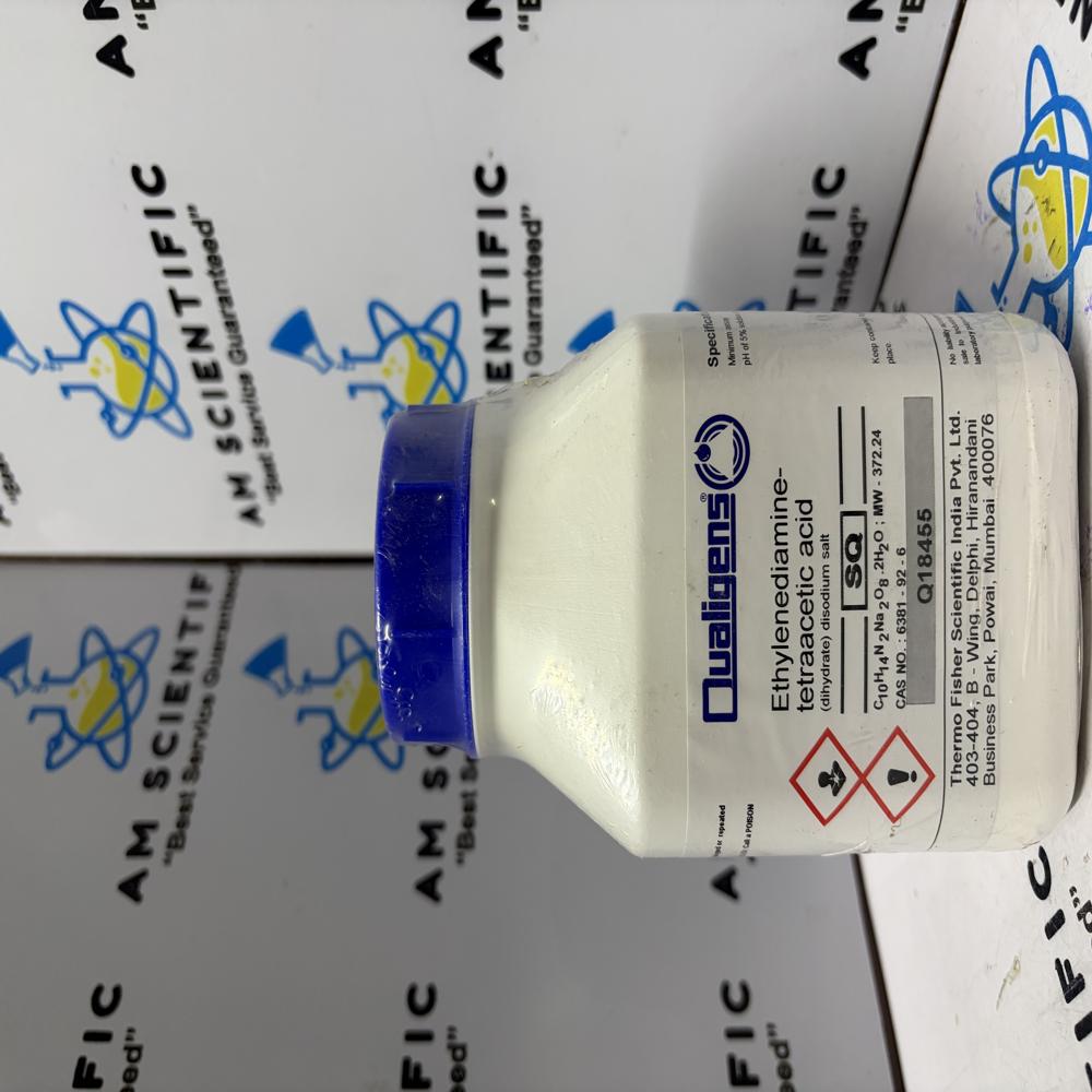 EDTA Disodium Salt SQ 500g Qualigens