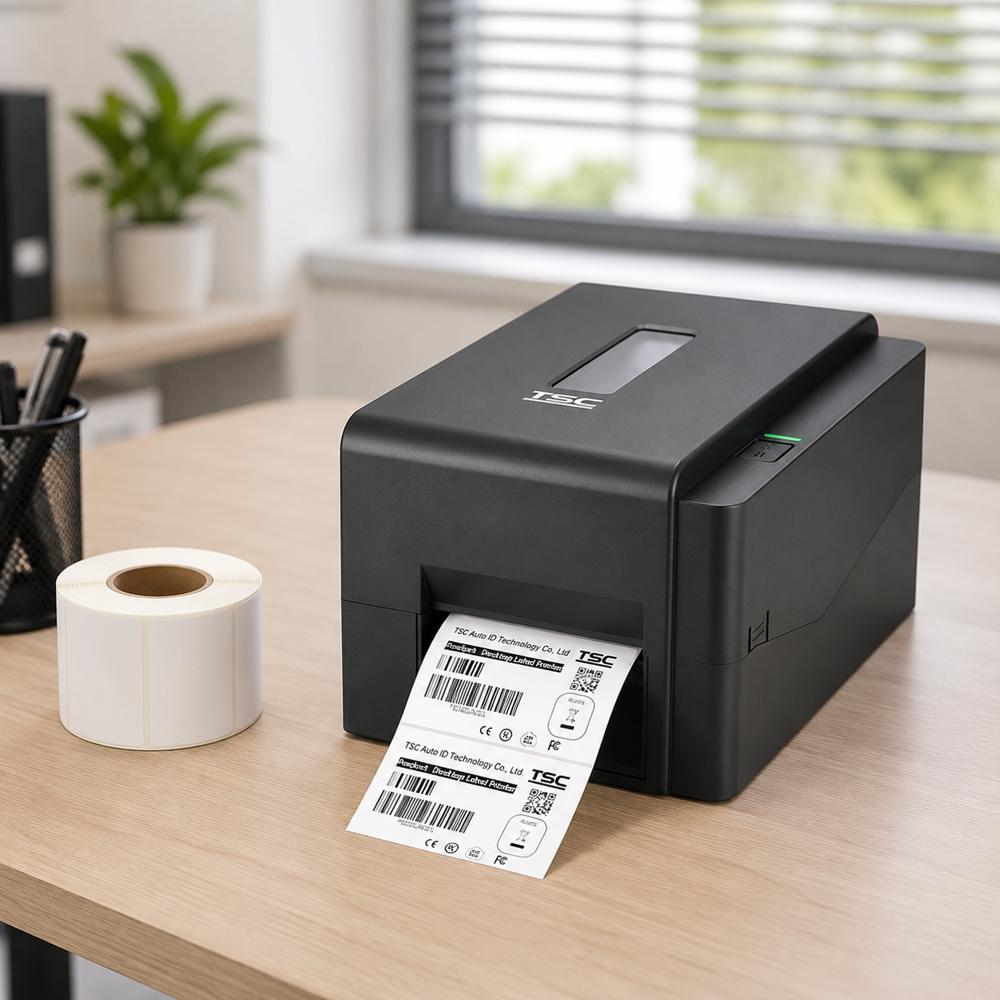 Tsc Te210 Bar Code Label Printer - Automatic Grade: Manual