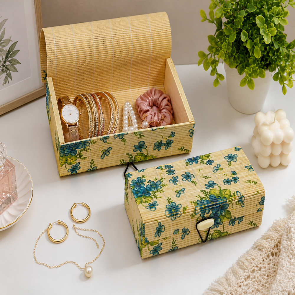 Bamboo Jewellery Box