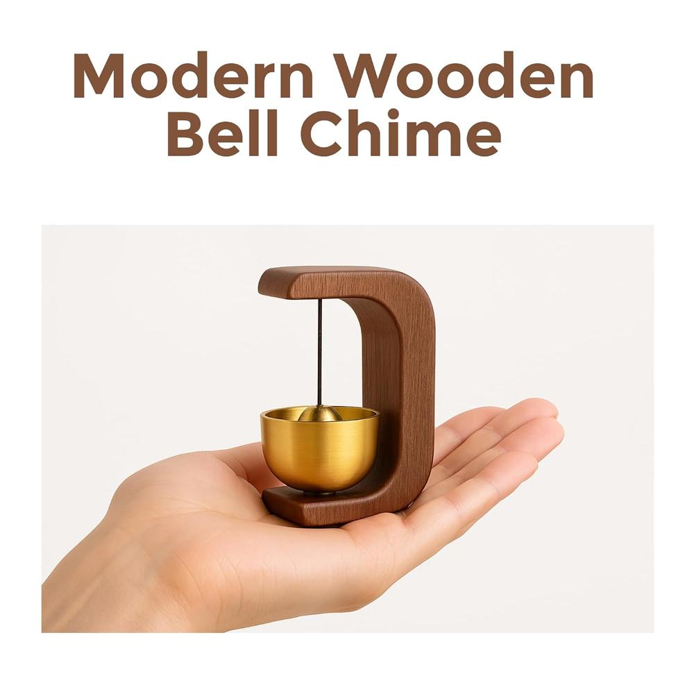 Wooden Door Bell