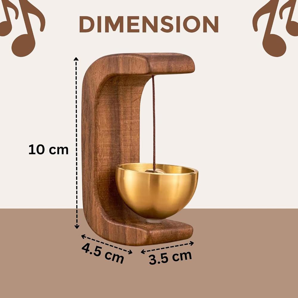 Wooden Door Bell