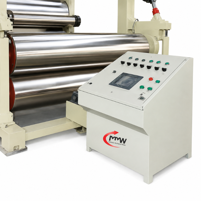 Paper Coating Machine - Bopp Film, 30 Inch Coating Width, 150 Coating Speed | Computerized, Automatic, Single Rewinder, Water-based Glue, Plc Control, Hot Air Heating System, Mayer Bar Coating Head