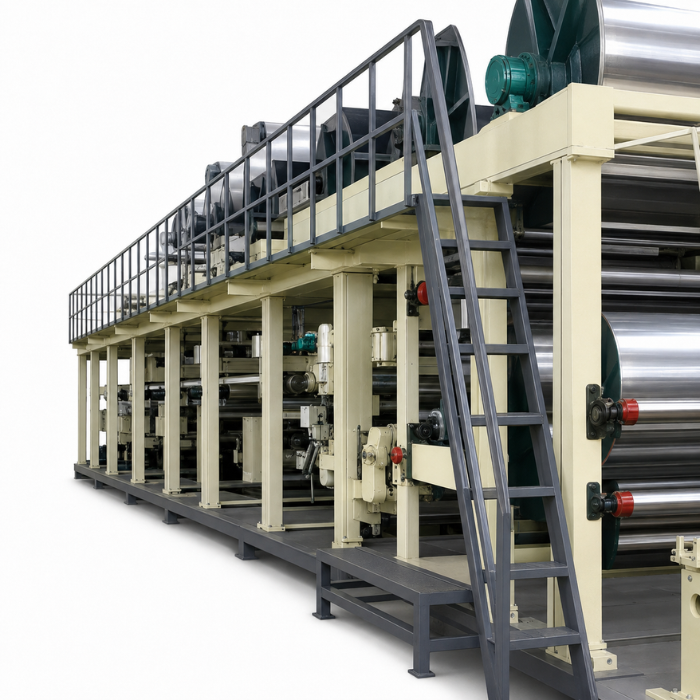 Paper Coating Machine - Bopp Film, 30 Inch Coating Width, 150 Coating Speed | Computerized, Automatic, Single Rewinder, Water-based Glue, Plc Control, Hot Air Heating System, Mayer Bar Coating Head