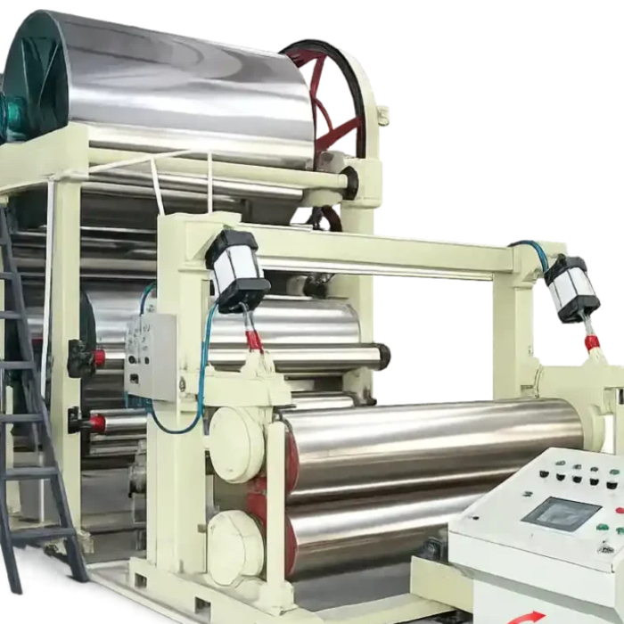 Paper Coating Machine - Bopp Film, 30 Inch Coating Width, 150 Coating Speed | Computerized, Automatic, Single Rewinder, Water-based Glue, Plc Control, Hot Air Heating System, Mayer Bar Coating Head