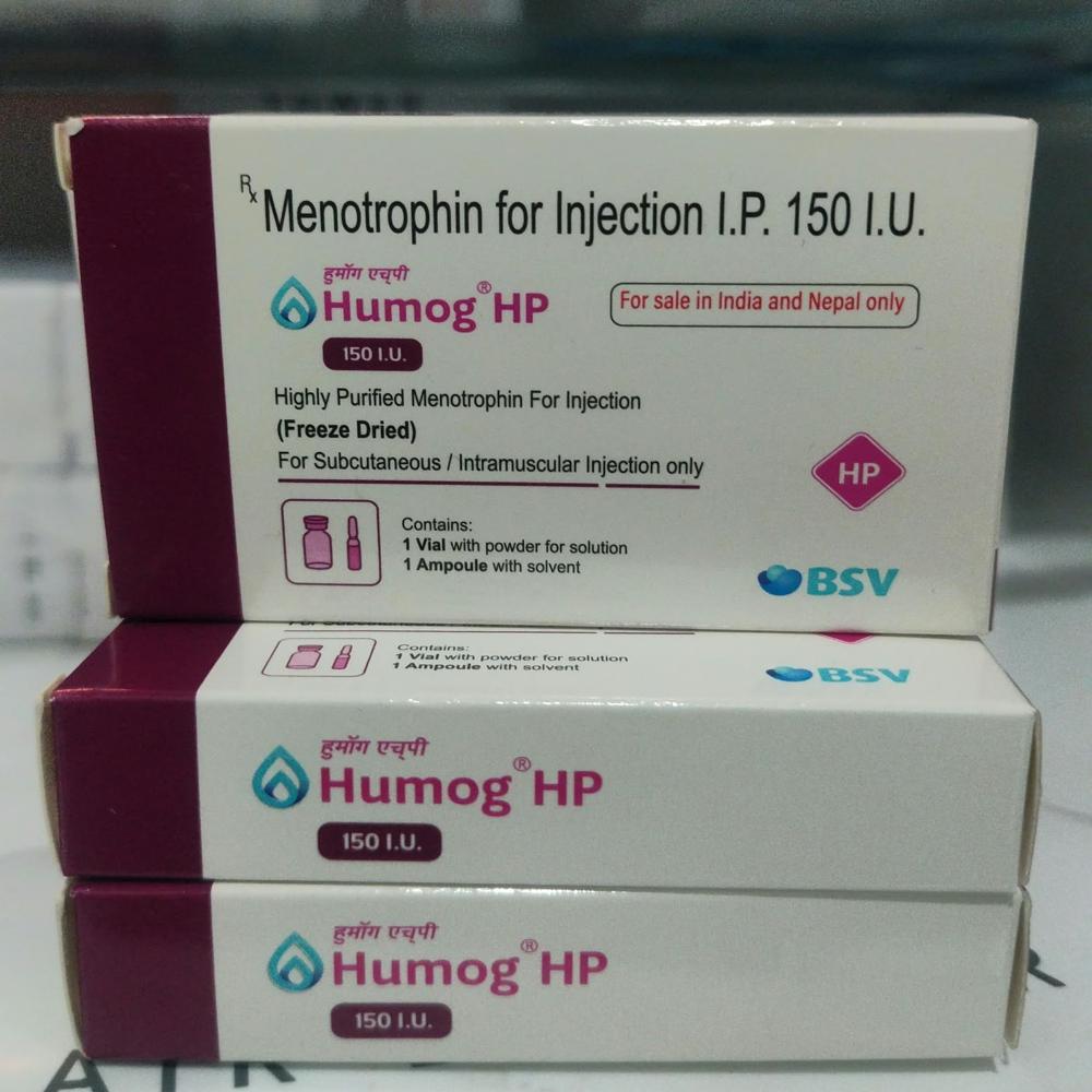 Menotropin Hmg 150 Iu Injection - Brand Name: Humog Hp 150Iu