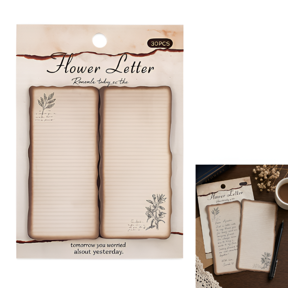 Flower Letter Writing Paper
