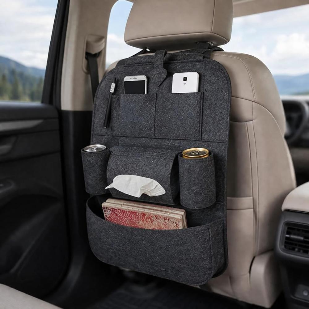 7 Pockets Car Back Seat