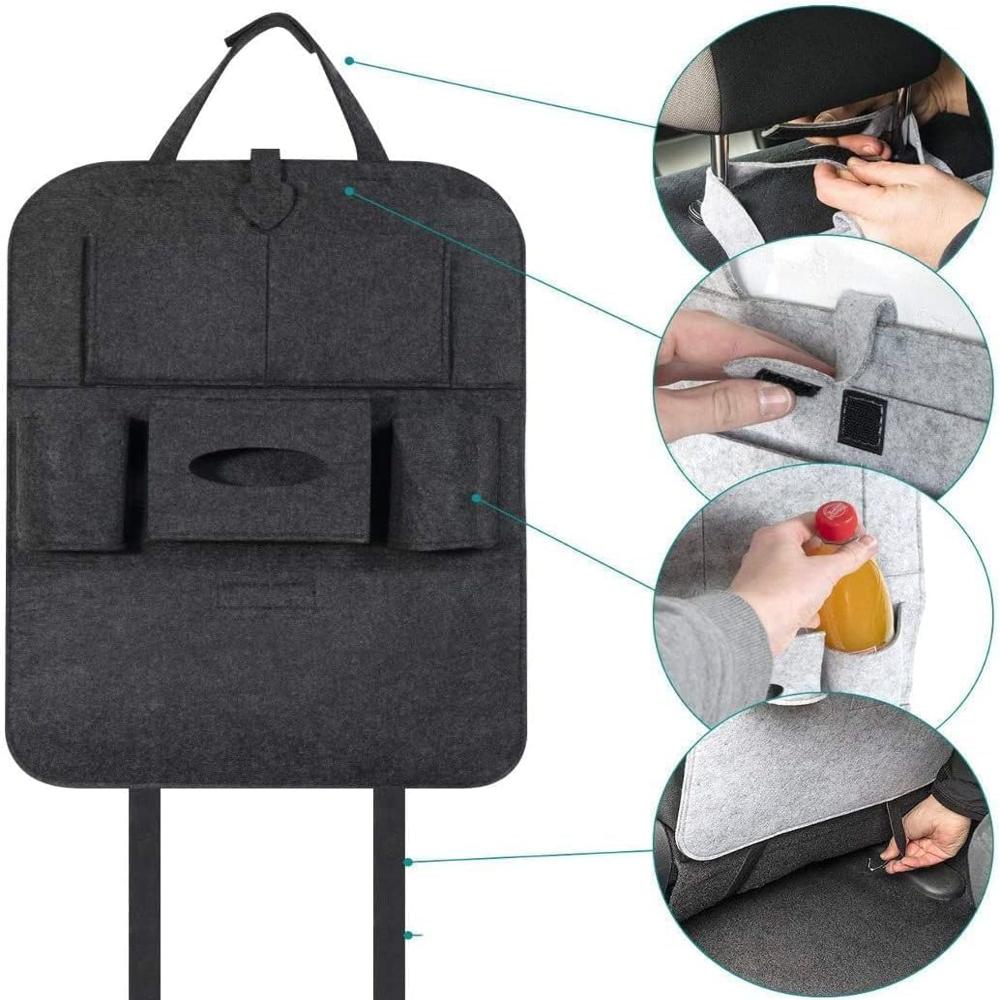 7 Pockets Car Back Seat