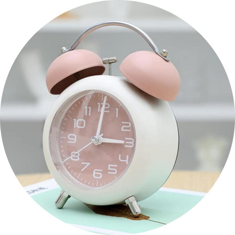Alarm Clock Pink Matt