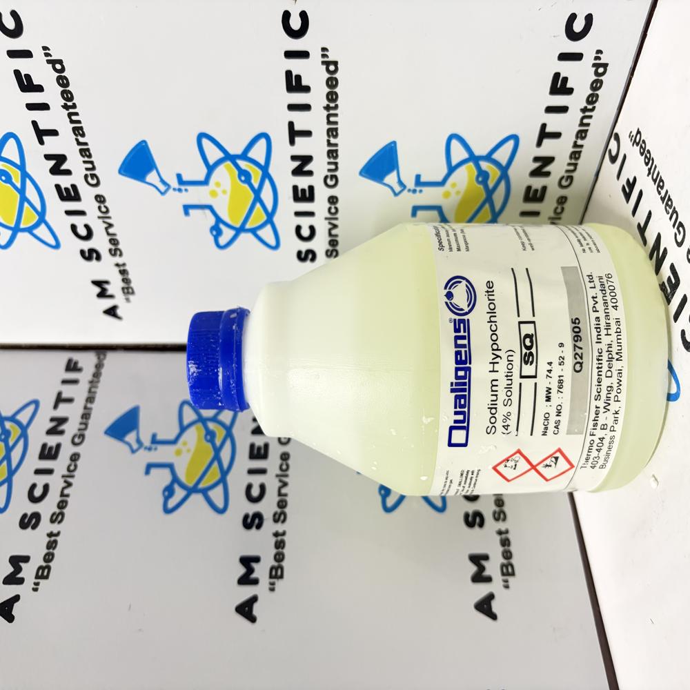 Sodium Hypochlorite Solution SQ 500ml Qualigens