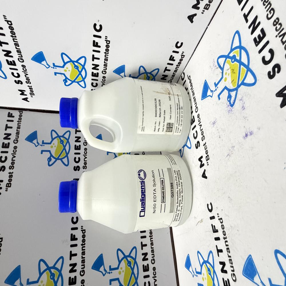 EDTA N/50 Solution 500ml Qualigens