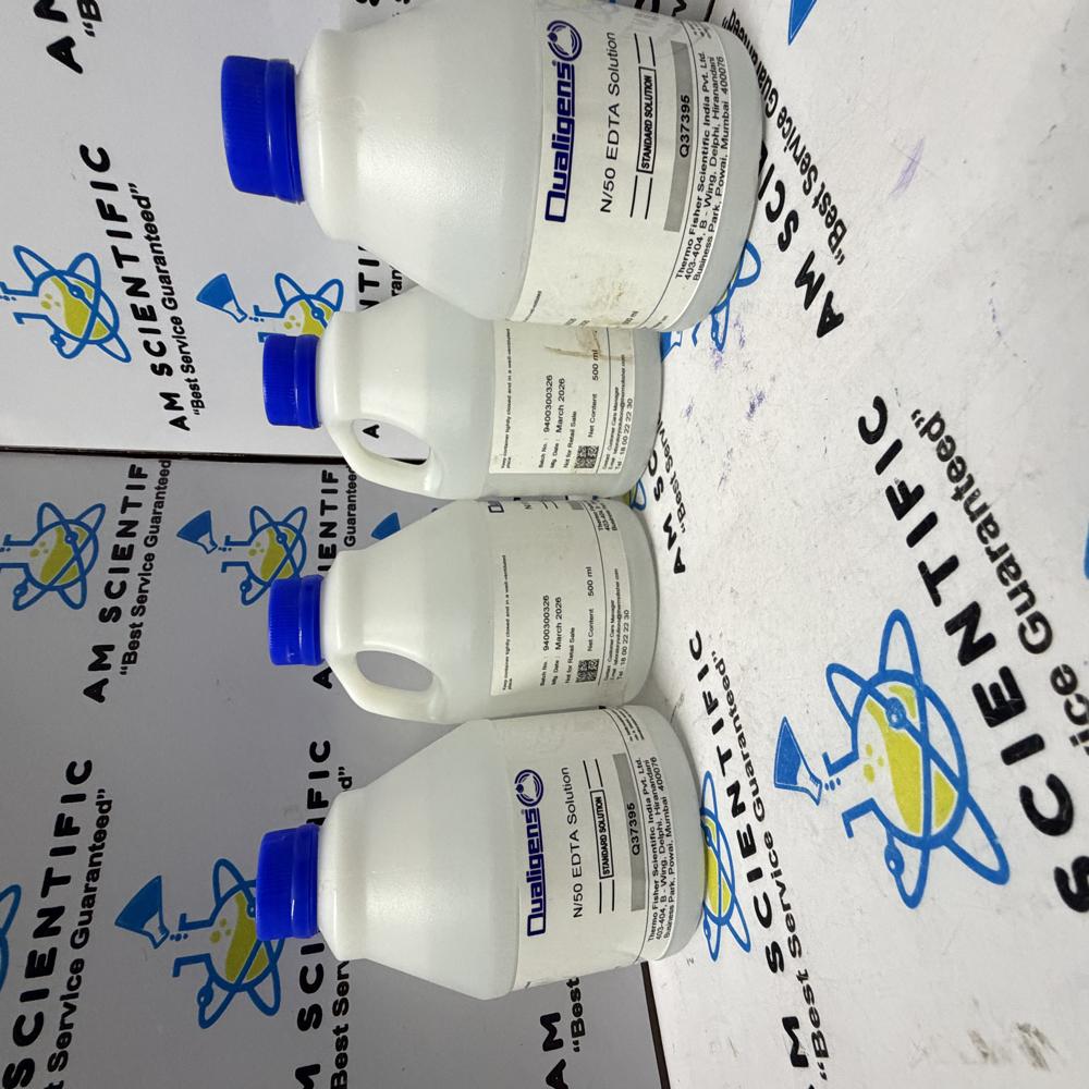 EDTA N/50 Solution 500ml Qualigens
