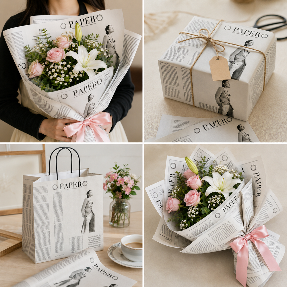 Flower Wrapping Paper