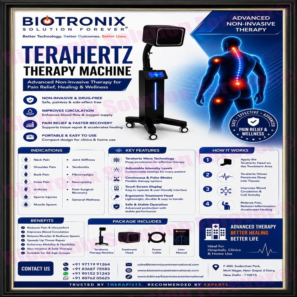 TERAHERTZ Premium Professional Pain Therapy System