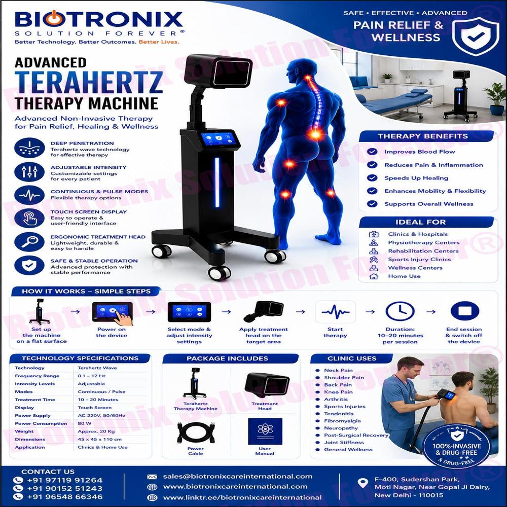 TERAHERTZ Premium Professional Pain Therapy System