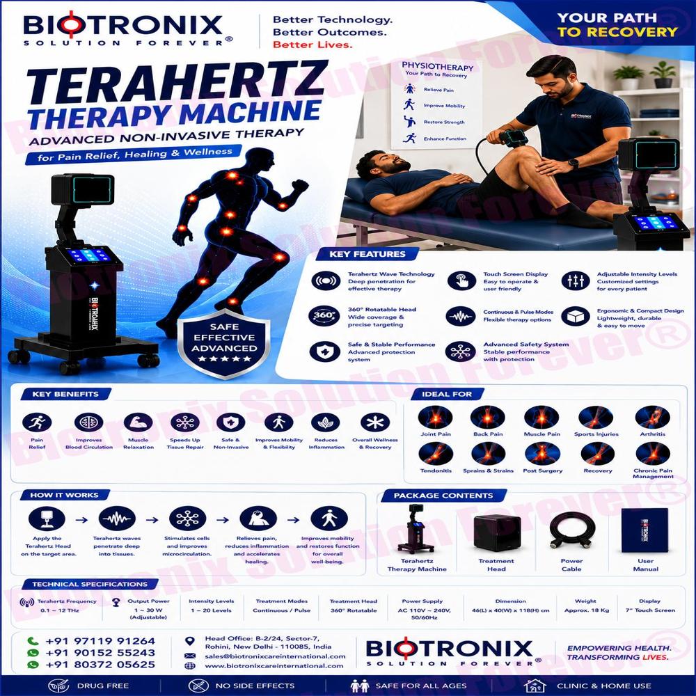 TERAHERTZ Premium Professional Pain Therapy System