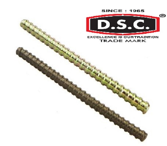 Tie Rod - Steel, Standard & Custom Sizes, Zinc Plated Or Self Finish | Corrosion Resistant, High Strength, Reliable For Rcc Shuttering