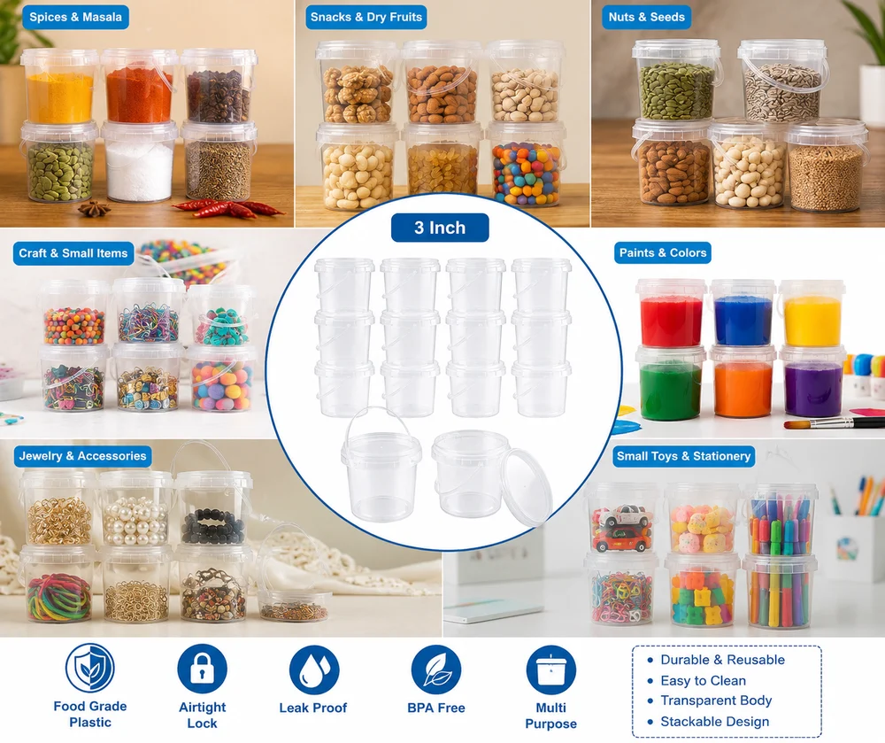 Plastic Round Storage Container