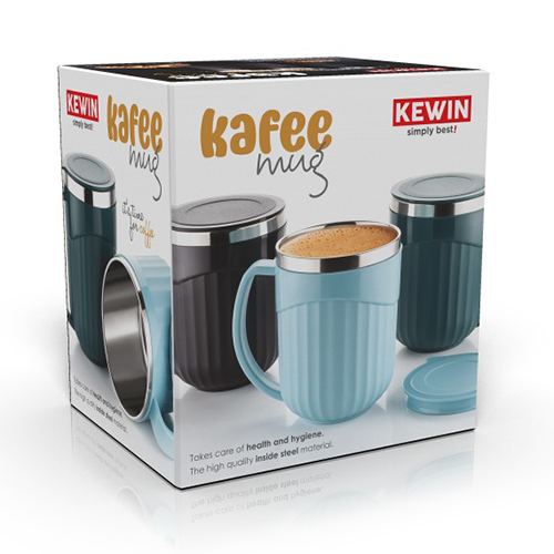Kafee Mug With Lid