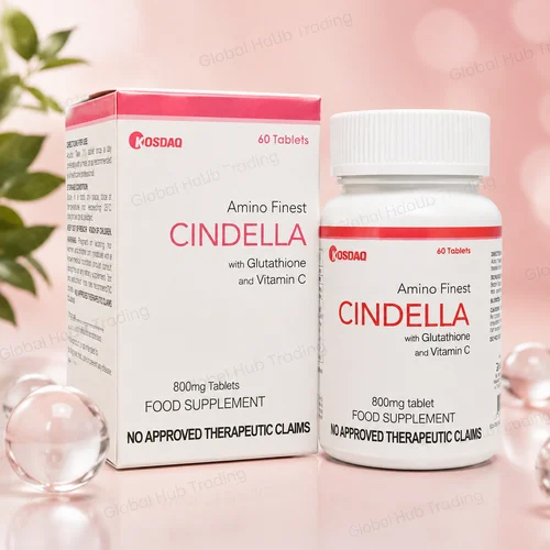 Cindella 800mg Glutathione Skin Whitening Tablets