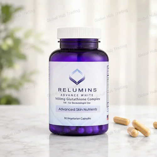 Relumins 1650mg Glutathione Complex 90 Capsules