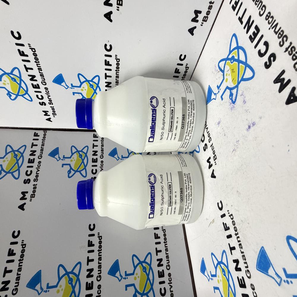 Sulphuric Acid N/50 Solution 500ml Qualigens