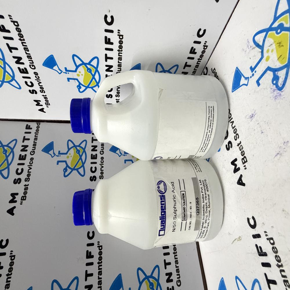 Sulphuric Acid N/50 Solution 500ml Qualigens