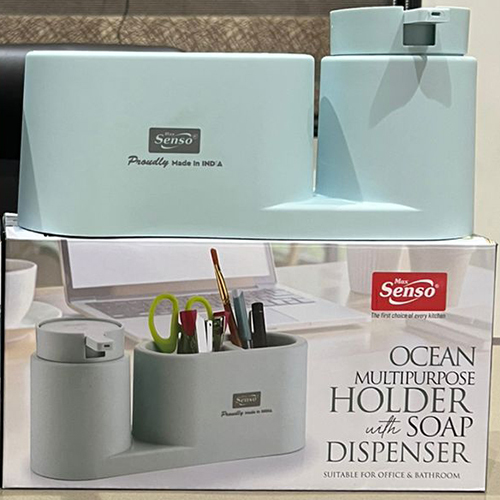 Ocean Multipurpose Holder With Soap Dispenser