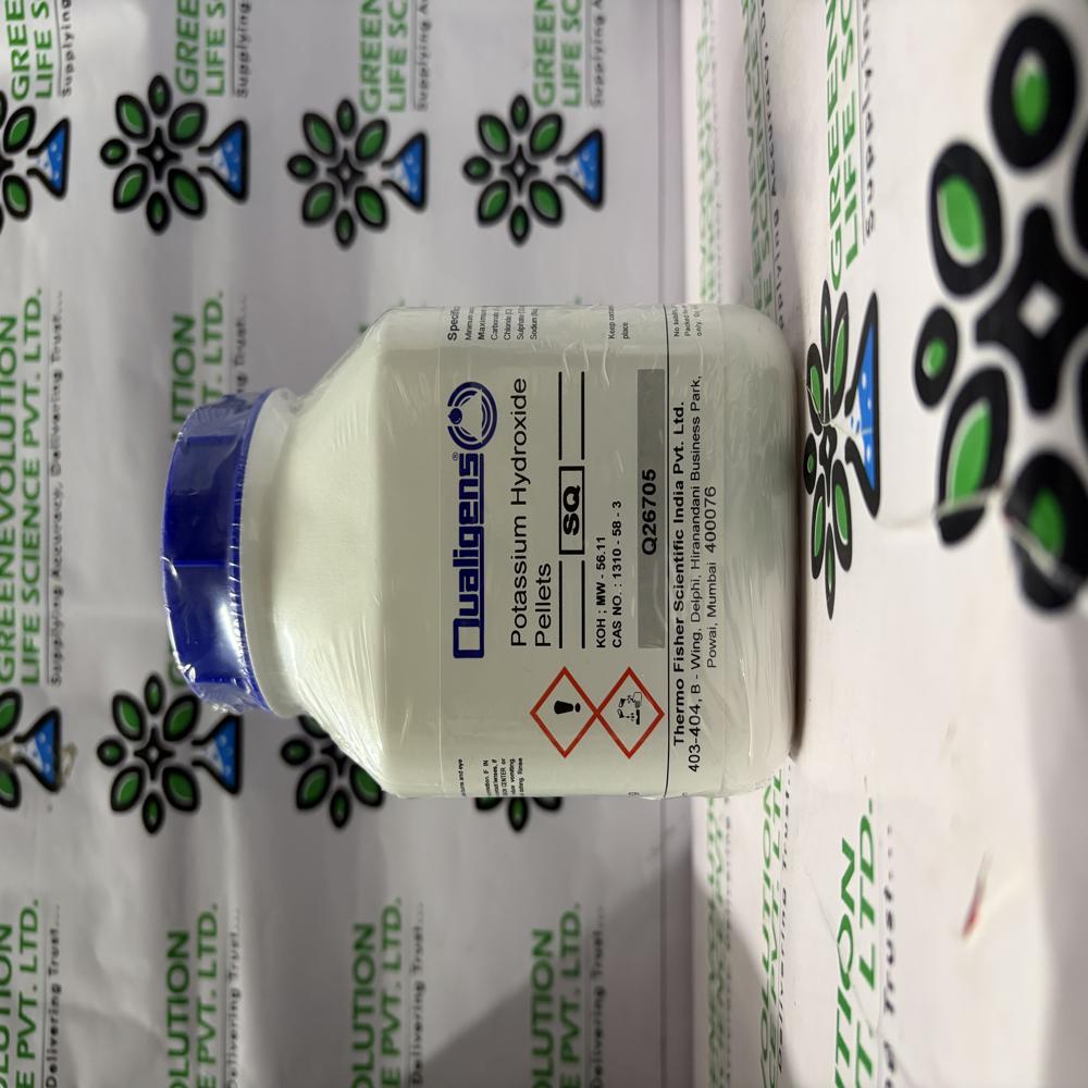 Potassium Hydroxide pellets Qualigens