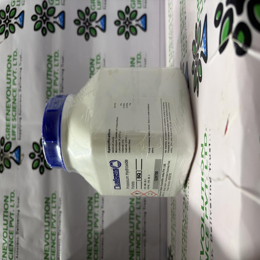 Potassium Hydroxide Pellets Qualigens