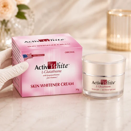 glutathione skin whitening cream price Active White L at 2100.00 INR at Best in Bengaluru this cream is designed Epithalon | 10mg & Calcium Type:Glutathione Direct Film 5x