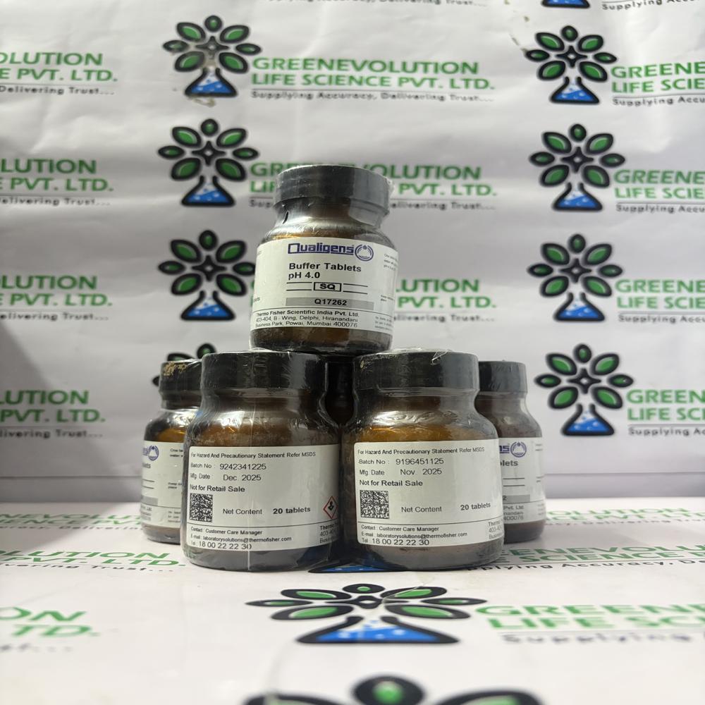 Qualigens Buffer Tablets PH 4.0