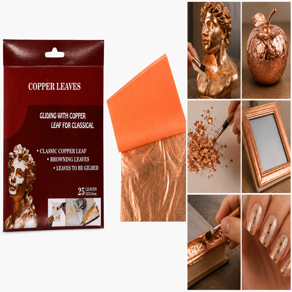 Copper Leaves Art Foil