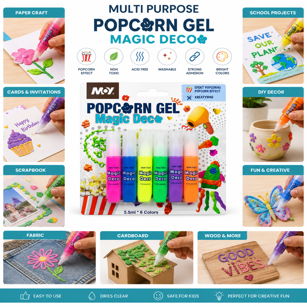 Popcorne Gel Magic Deco
