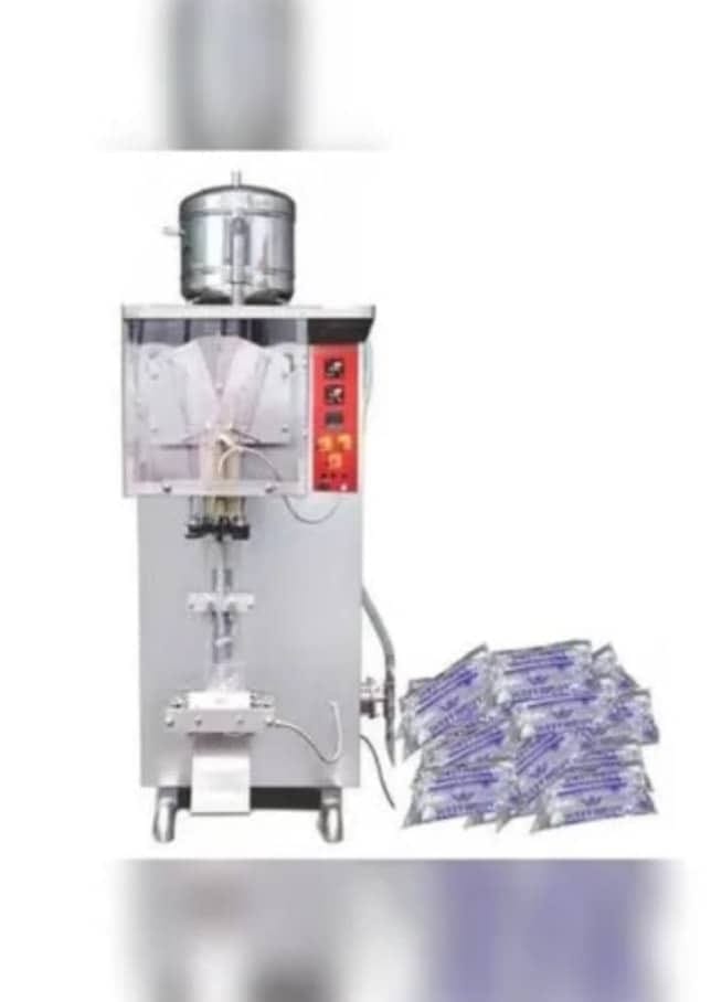 Water pouch packing making machines