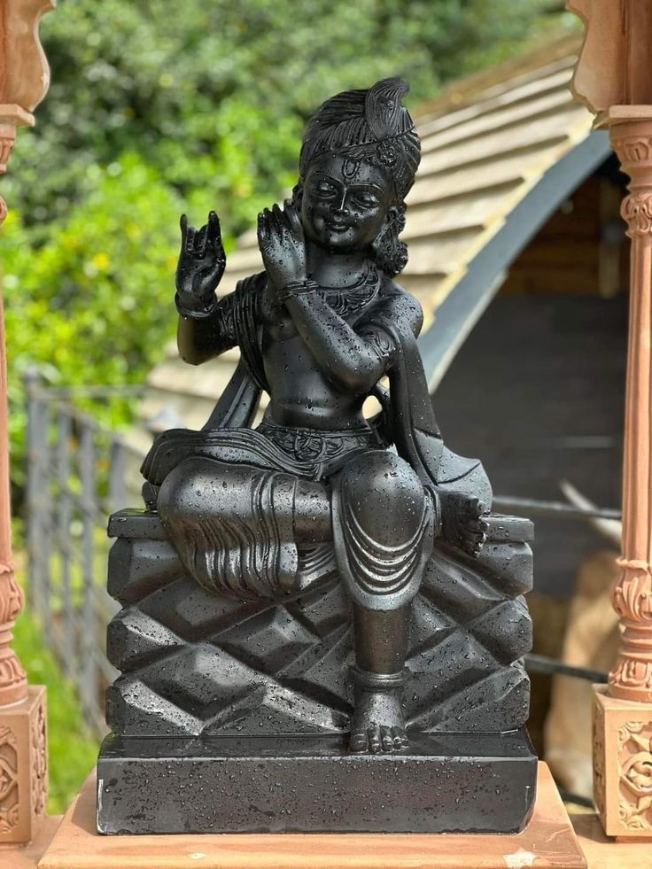 Krishna Ji Murli Manohar Marble Statue