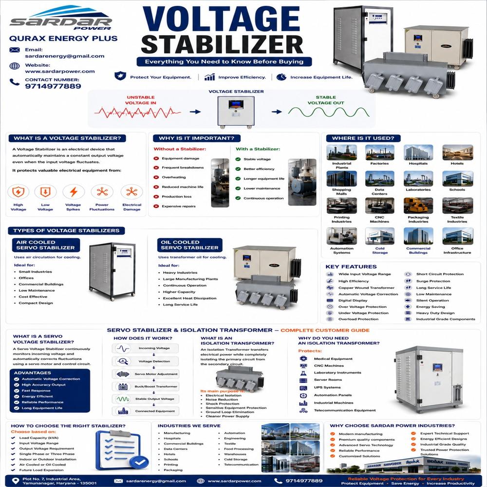 20 Kva 3 Phase Stabilizer
