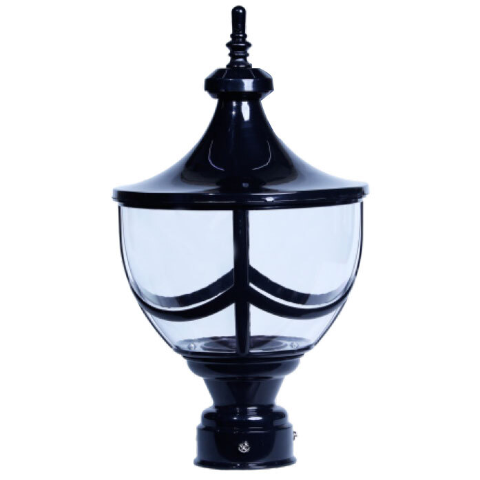 Gate Light Flora Retro Grill 7 Inch