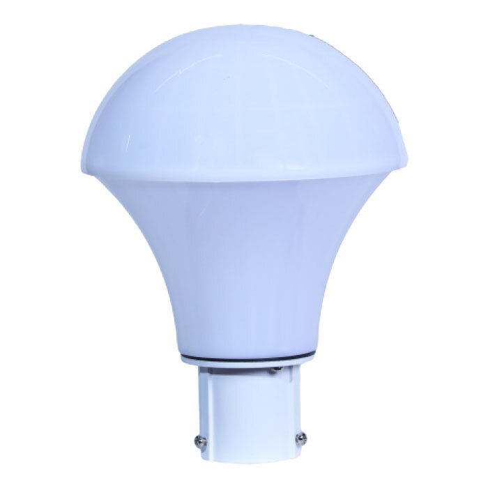 Gate Light Mashroom 8 Inch