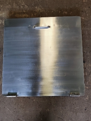 Stainless Steel Tanki Cap - Size: 24Inchx24Inch