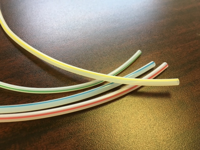 Coloured & Striped Ptfe Tubing - Thickness: 0.2 Mm - 1.5 Mm Millimeter (Mm)