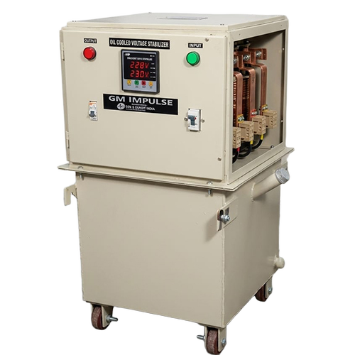 1phase Oil Cool Servo Controlled Voltage Stabiliser