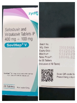 Sovihep V 400Mg+100Mg - Dosage Form: As Per Doctor